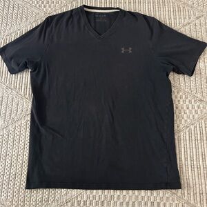 Under Armour Men's Black Short Sleeve Tee